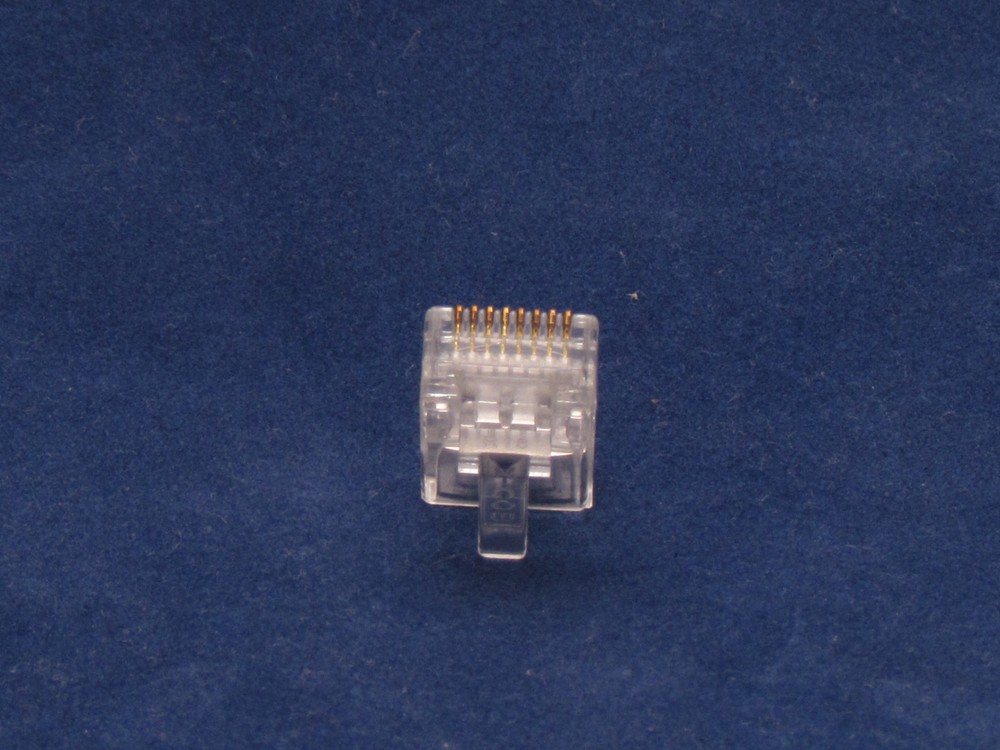 50 X pcs RJ45 Plug Cat5 Modular LAN Network Connector Internet Ethernet Cable 5E