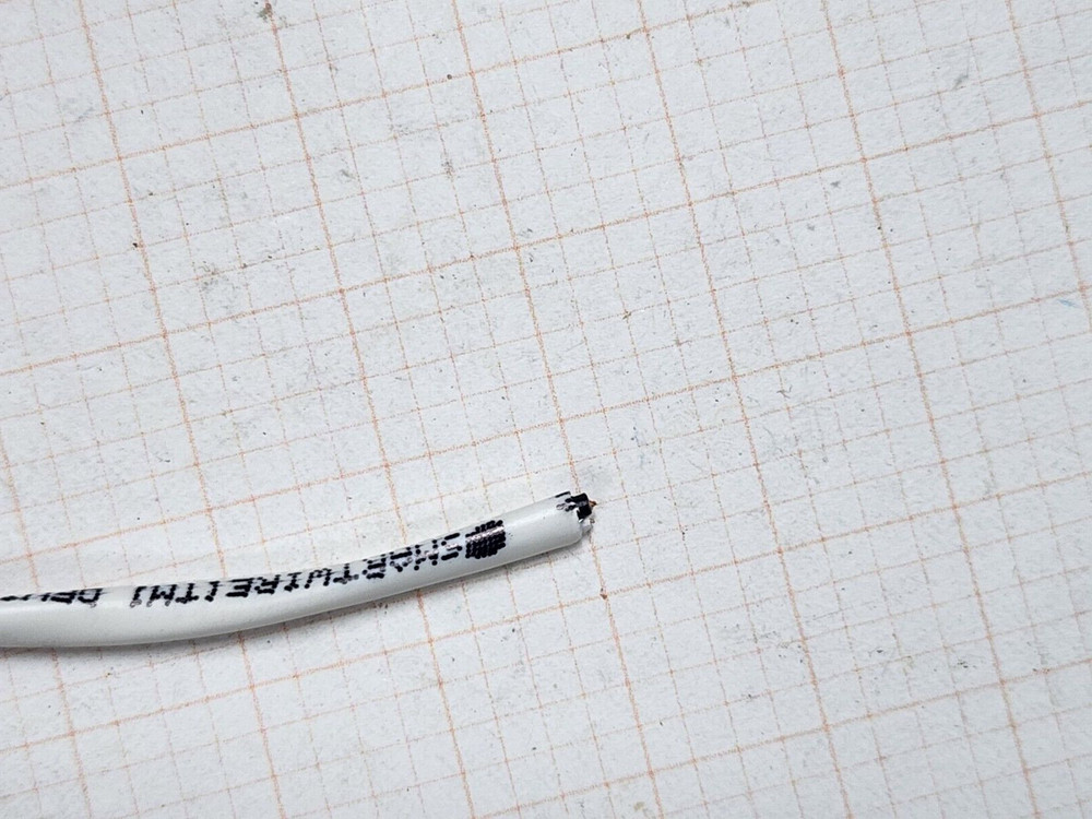 Windy City Wire 18/2C Shielded Plenum Security/Alarm Cable White w/Red /100ft