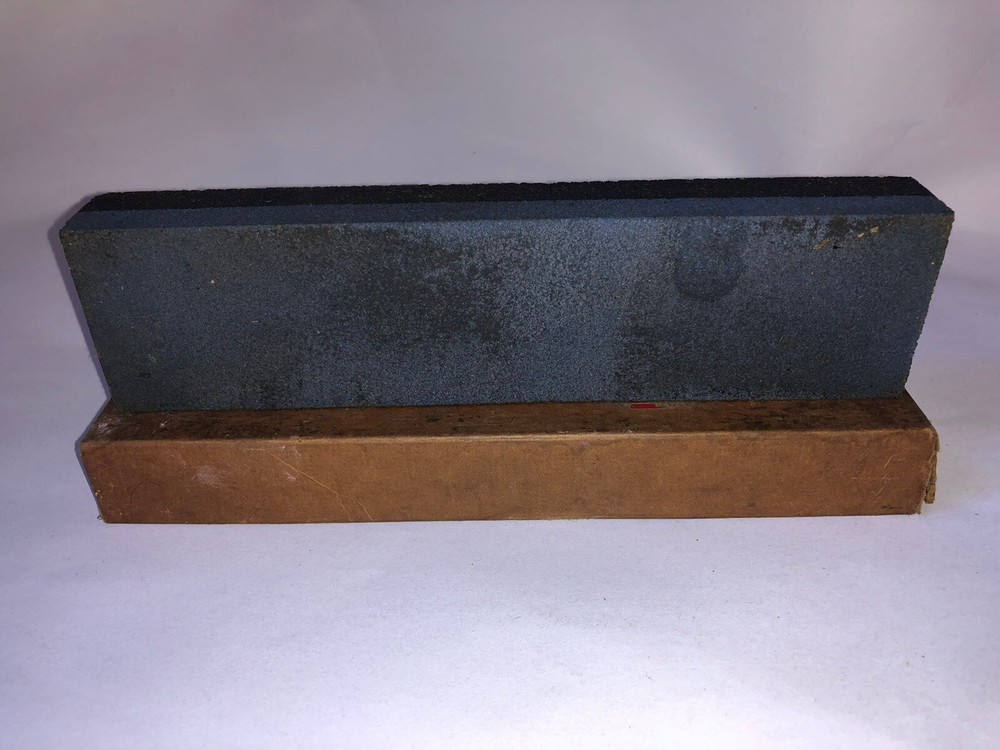 Double Sided Sharpening Stone in 2 Piece Cardboard Box