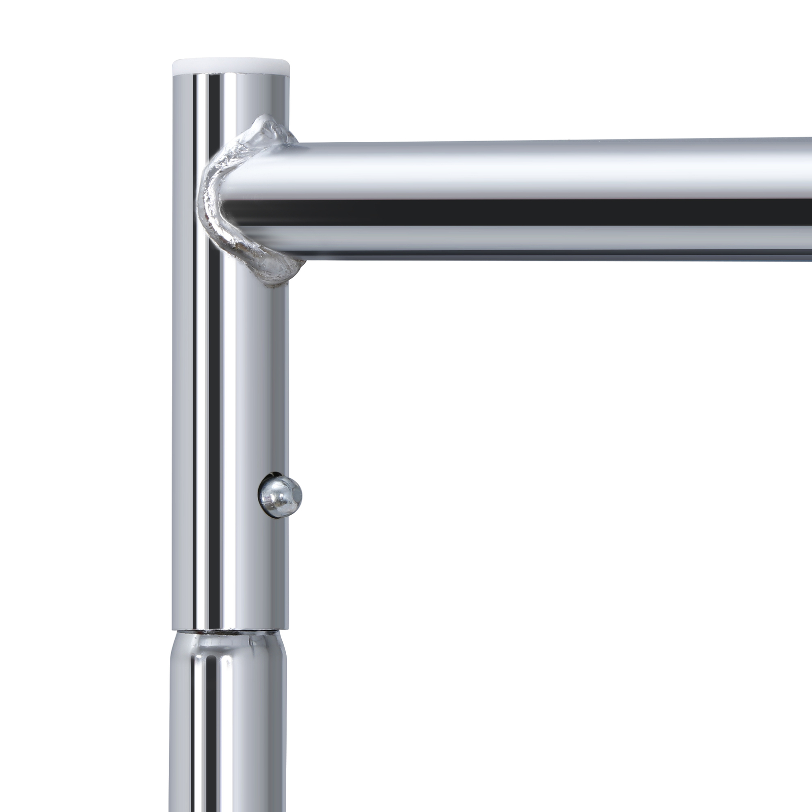 Heavy-Duty Commercial Garment Rack Rolling Z-Base Storage Clothing Shelving Rack