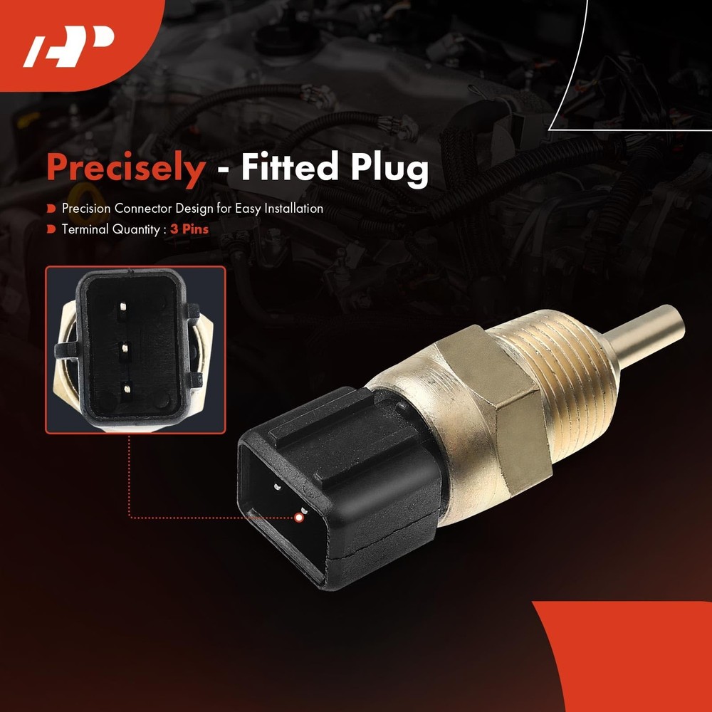 A-Premium Engine Coolant Temperature Sensor Compatible with Dodge Verna...