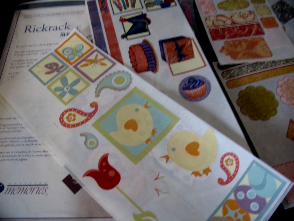 Shortcuts Rickrack Scrapbooking  Lot Shine Epoxy Stickers,