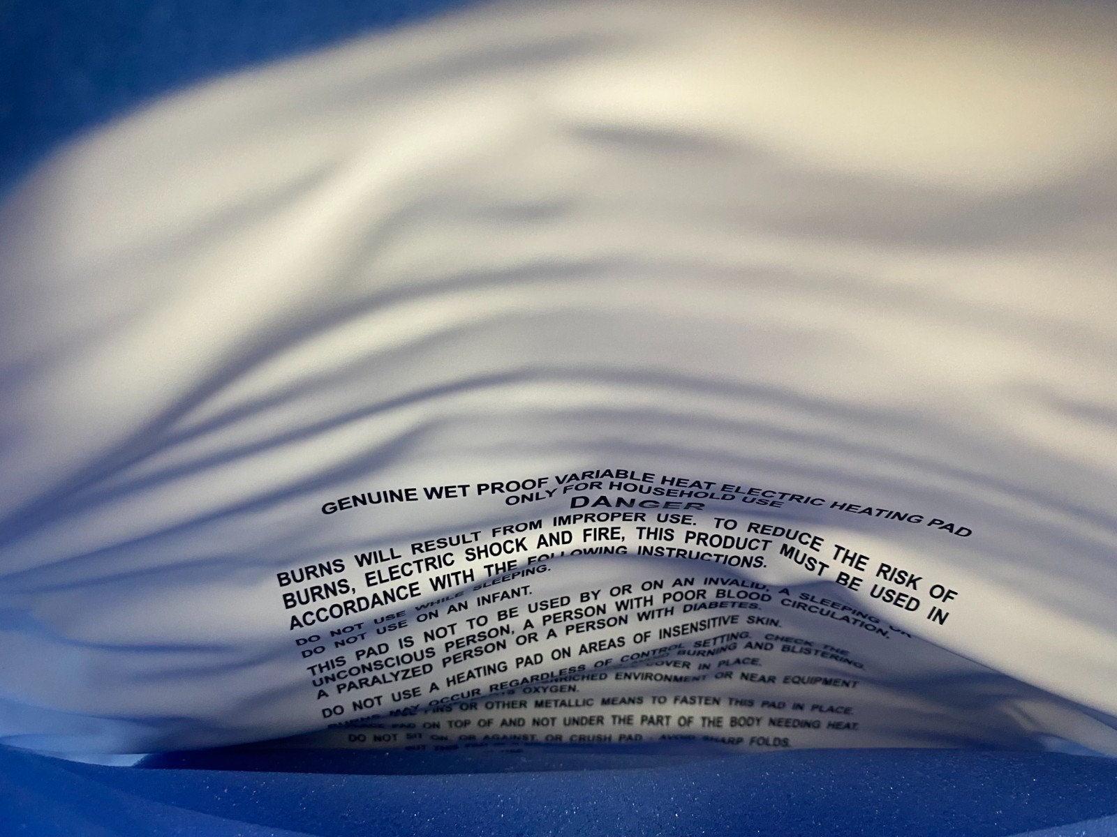 NIB New 2016 Sunbeam King Size Heating Pad - Ultra Heat Technology 12”x24” XL