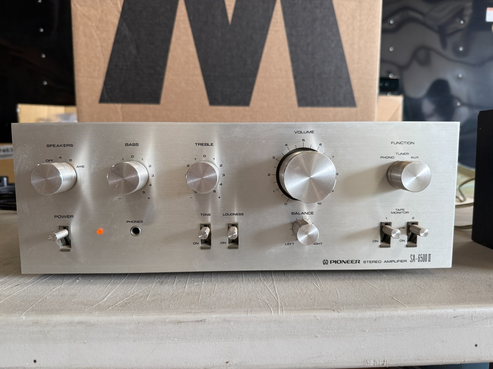 PIONEER SA-6500 II INTEGRATED AMPLIFIER - TESTED