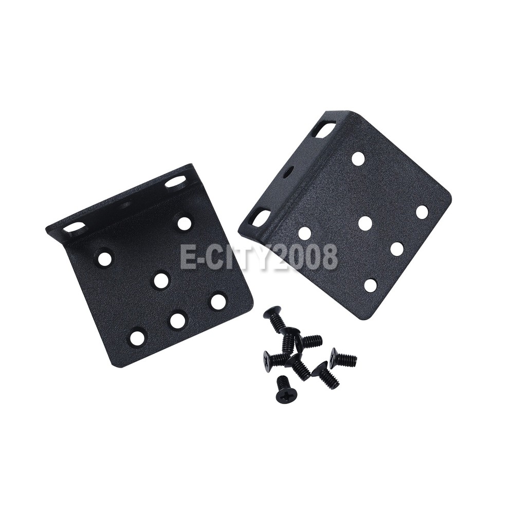 New Rack Mount Kit For CISCO 2811, 2 Brackets, 8 Screws