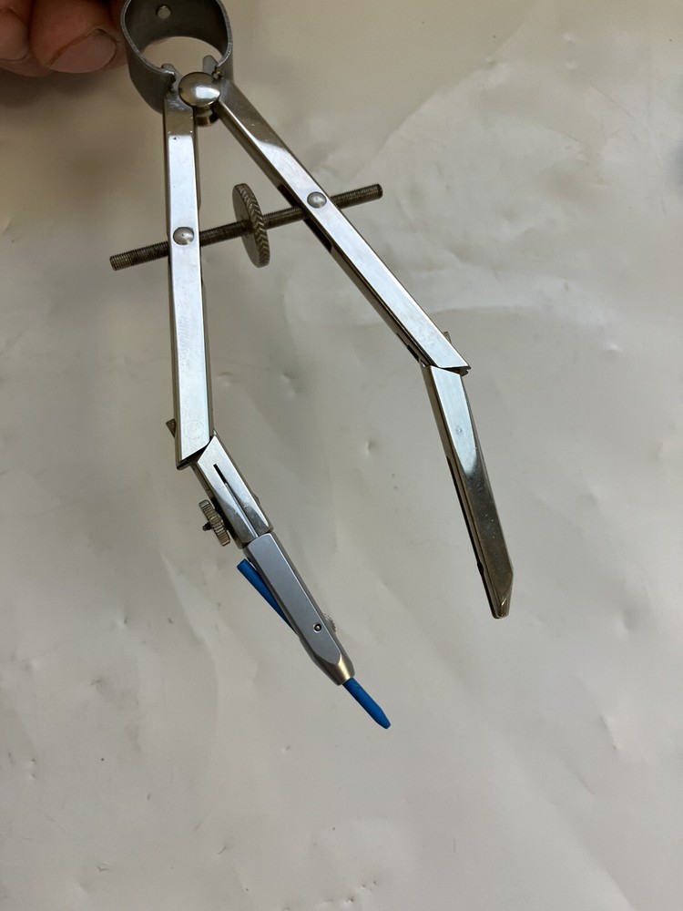 VEMCO 40-C & K E Compass Drafting Tool Drawing Instrument Lot Pasadena & Germany