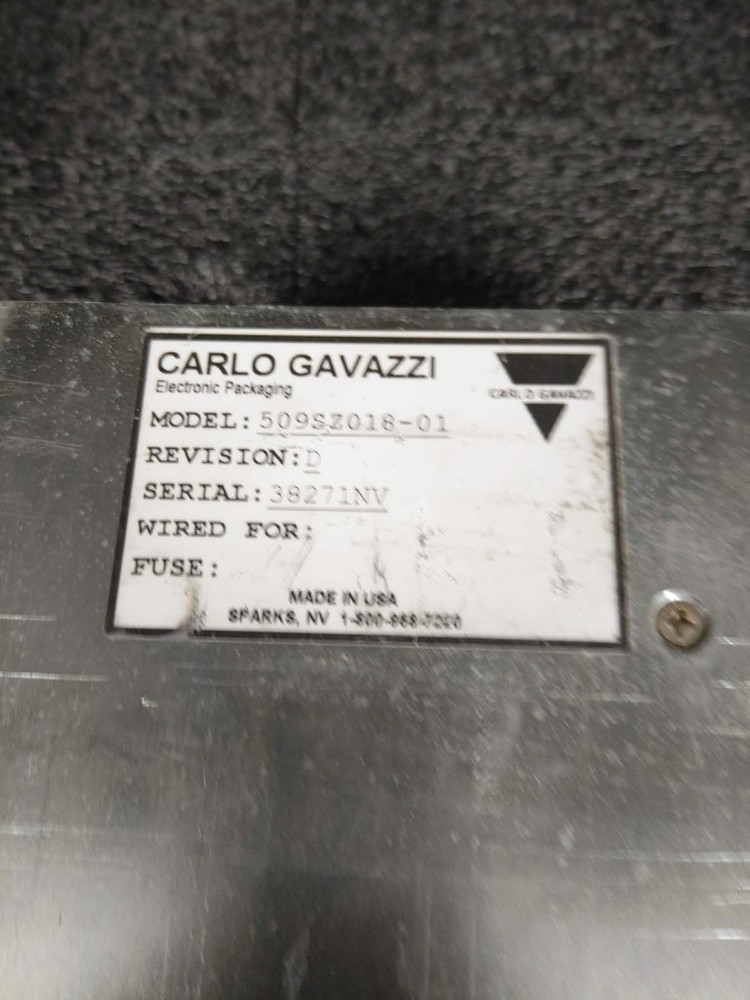 Carlo Gavazzi 509SZ018-01 Solid-State Relay SSR Module