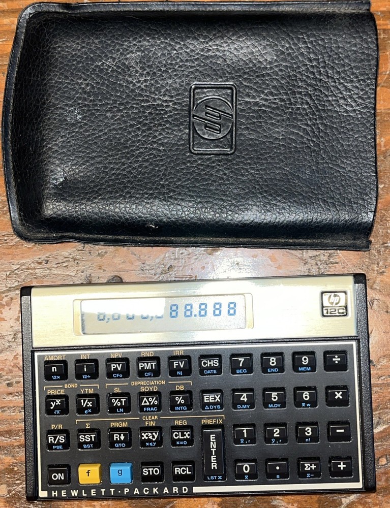 HP 12C Calculator Original Version