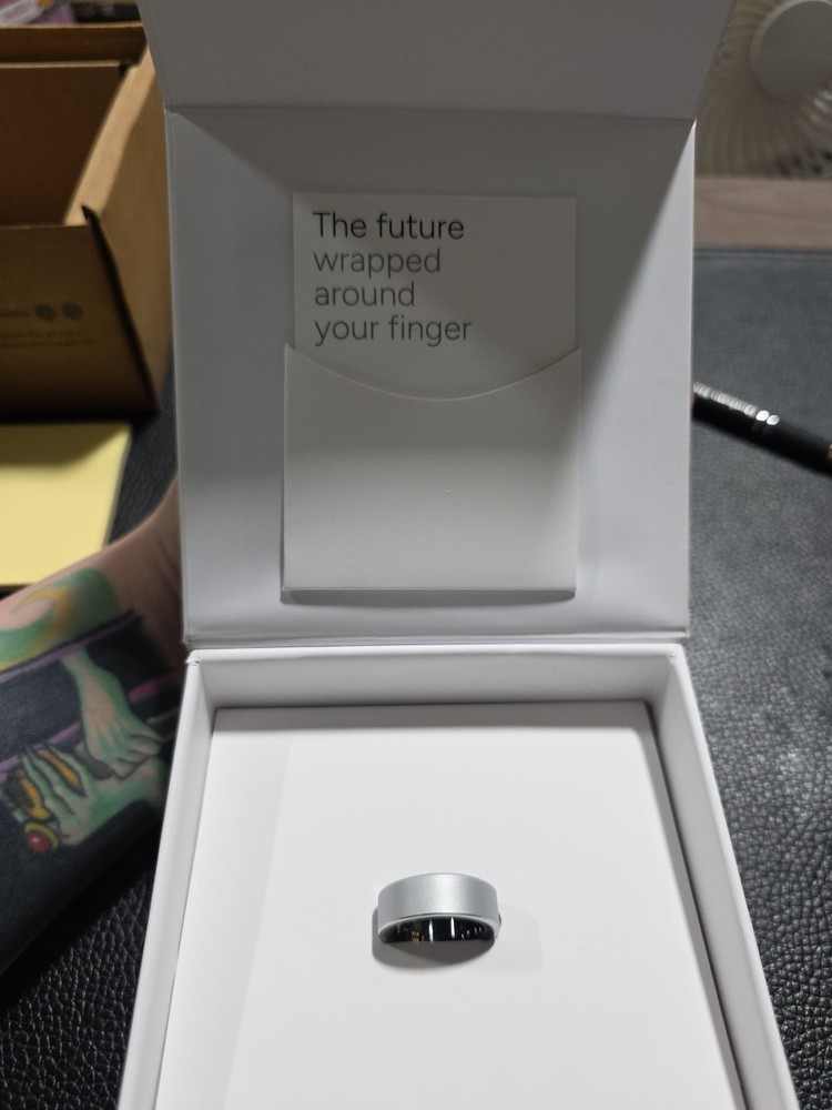 Gabit Smart Ring Size 9 Silver