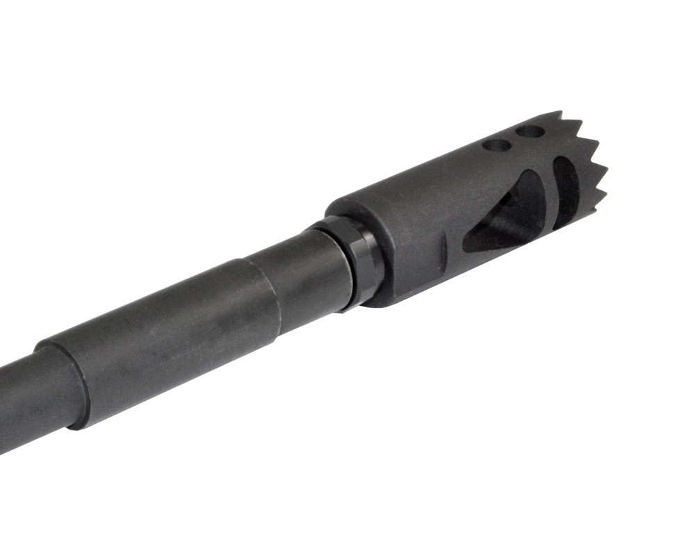 Sunflower Steel Muzzle Brake fit 223/5.56 1/2x28 TPI Free Washer & Nut