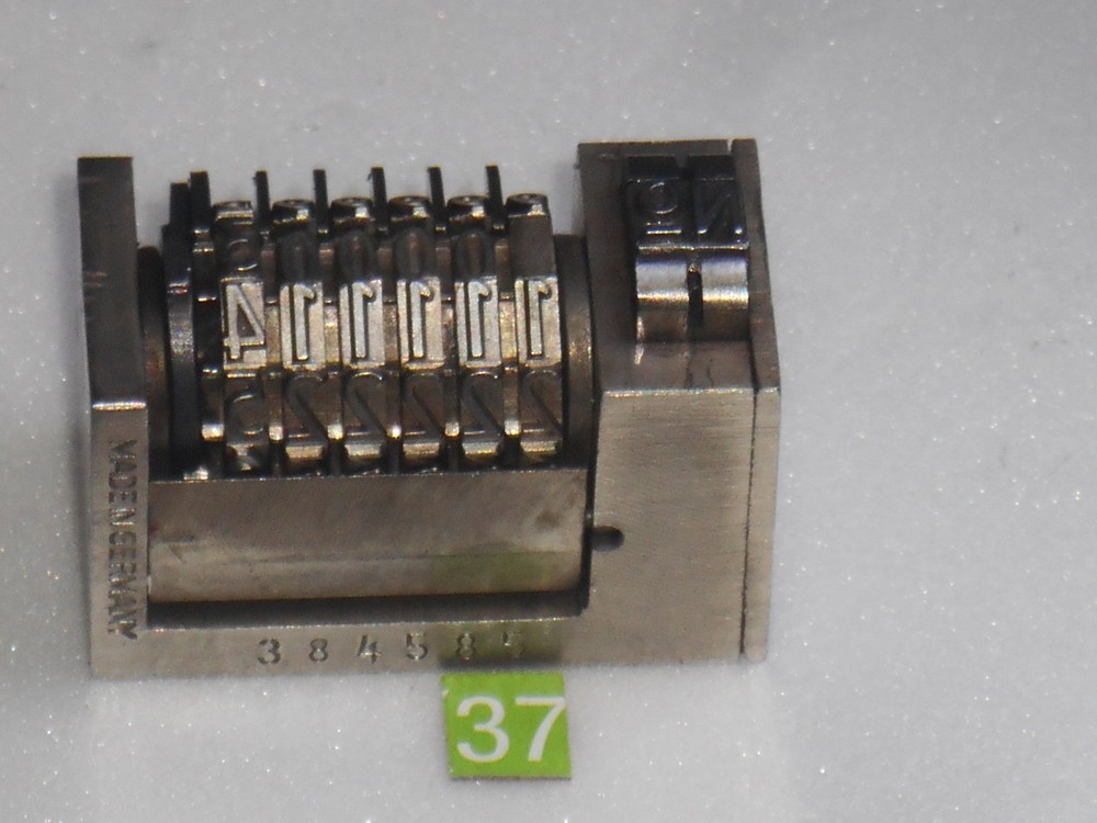 ACME | letterpress numbering machine |37