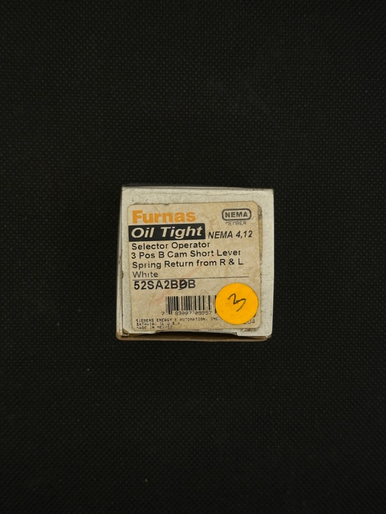 Furnas 52SA2BBB Selector Switch