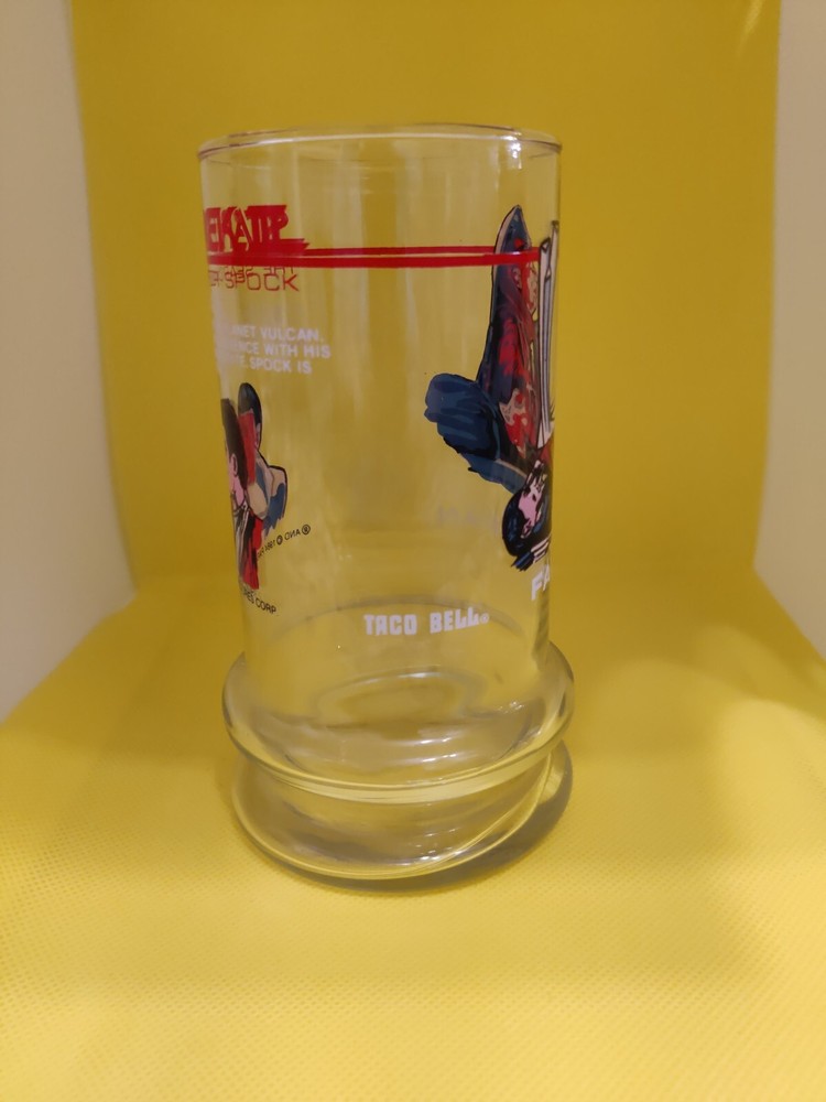 Startrek lll Glass Cup 1984