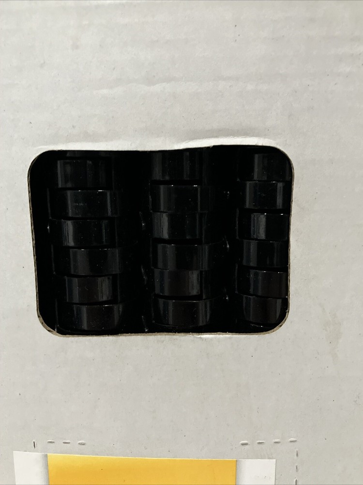 Fellowes Plastic Comb Bindings 3/4" Diameter 150 Sheet Capacity Black 100
