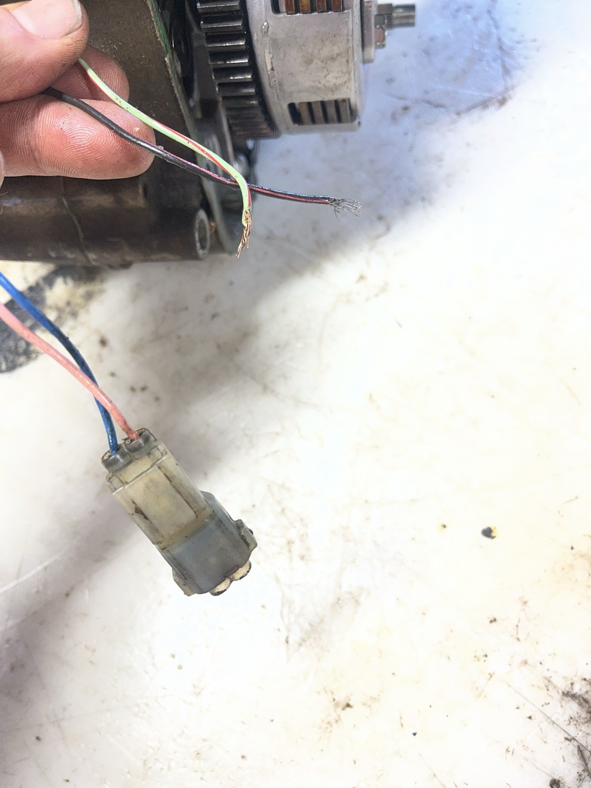 1993 Honda TRX 90 Bottom End Engine Crankcase Case Crankshaft Clutch Flywheel