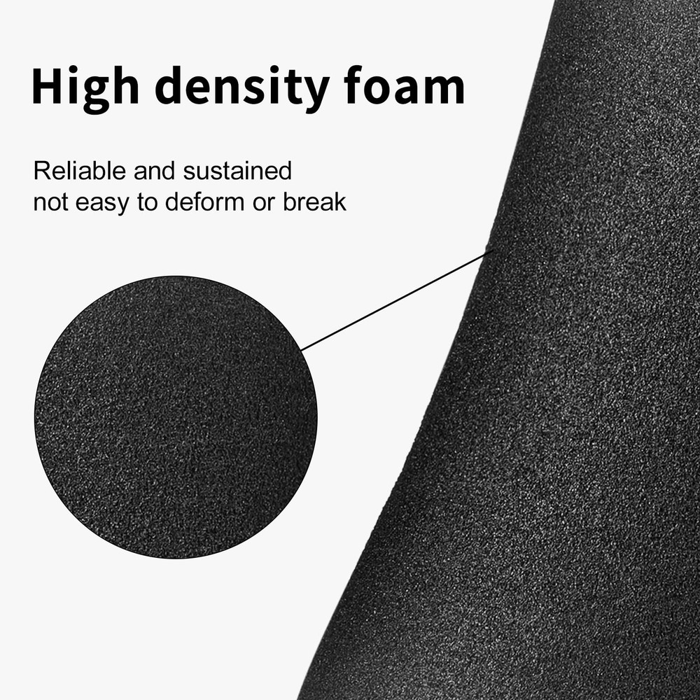 Replacement Foot Foam Pads Rollers Set Weight Bench Inversion Table Parts, 4 Pc