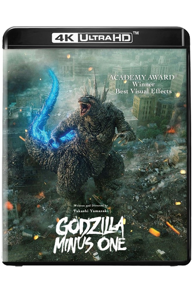 GODZILLA MINUS ONE 4K UHD Blu-ray  NEW