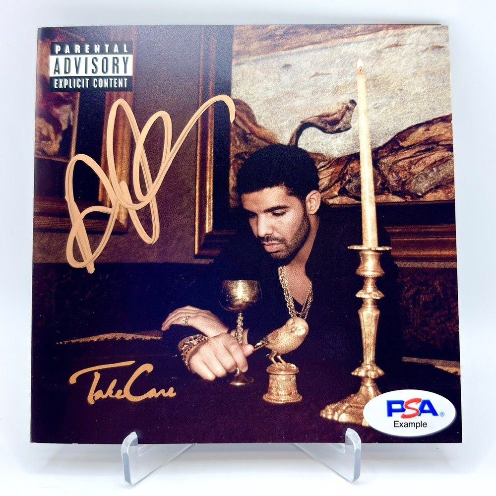 Drake PSA/DNA Autographed CD Take Care CLB Ice Man NWTS OVO