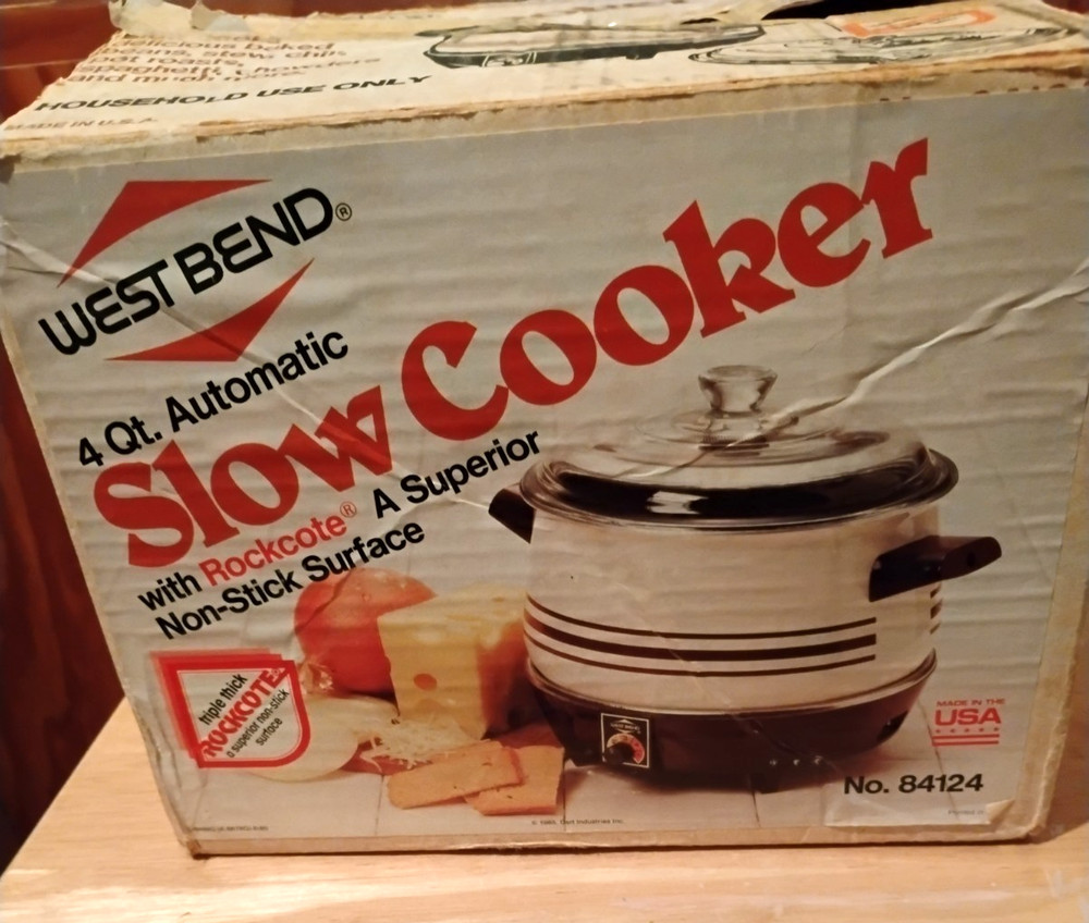 Vintage West Bend 4 Quart Automatic Slow Cooker