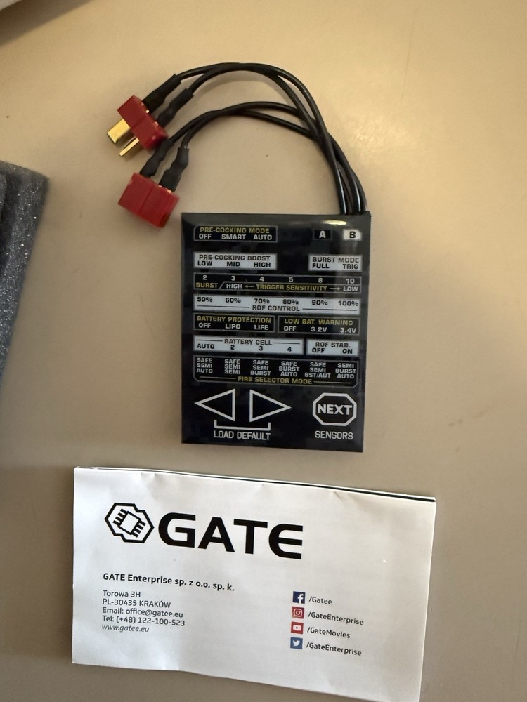 Gate Tactical Programing Card For Titan