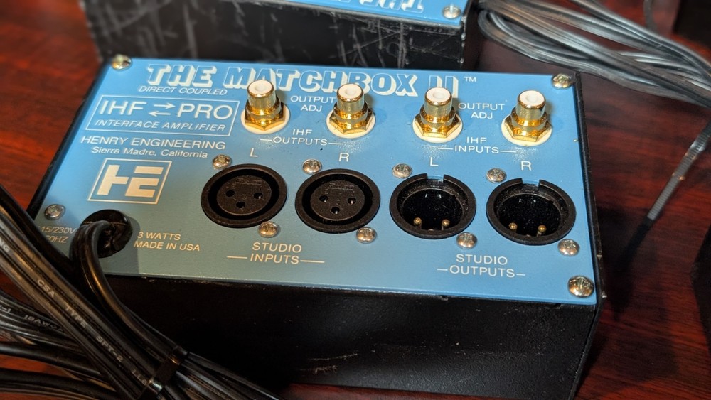 Henry Engineering the Matchbox II IHF-Pro XLR/RCA Interface Amplifier