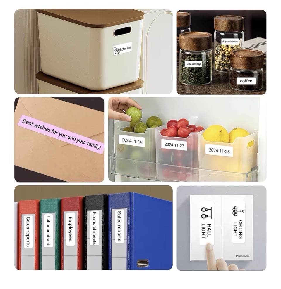 ORGBRO X1 Portable Bluetooth Label Maker Wireless Thermal Printer