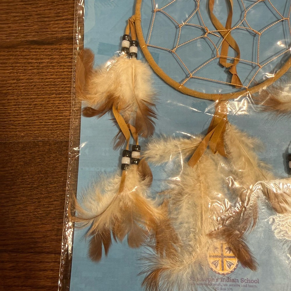 Dreamcatcher with Feathers & beads
