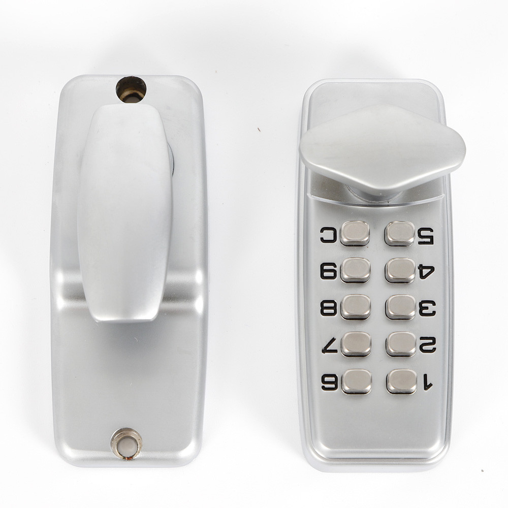 Mechanical Door Lock Keyless Knob Keypad Digital Code Password Entry Combination
