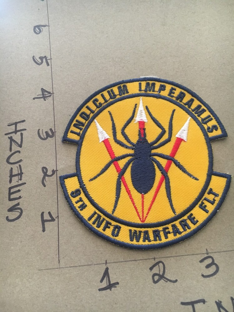 USAF 9th Info Warfare Flight Squadron patch 5/1/25