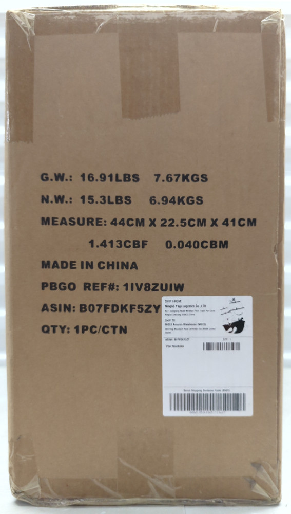 Amazon Basics Auto-Rewindable Wall-Mounted Reel with Hose 49ft