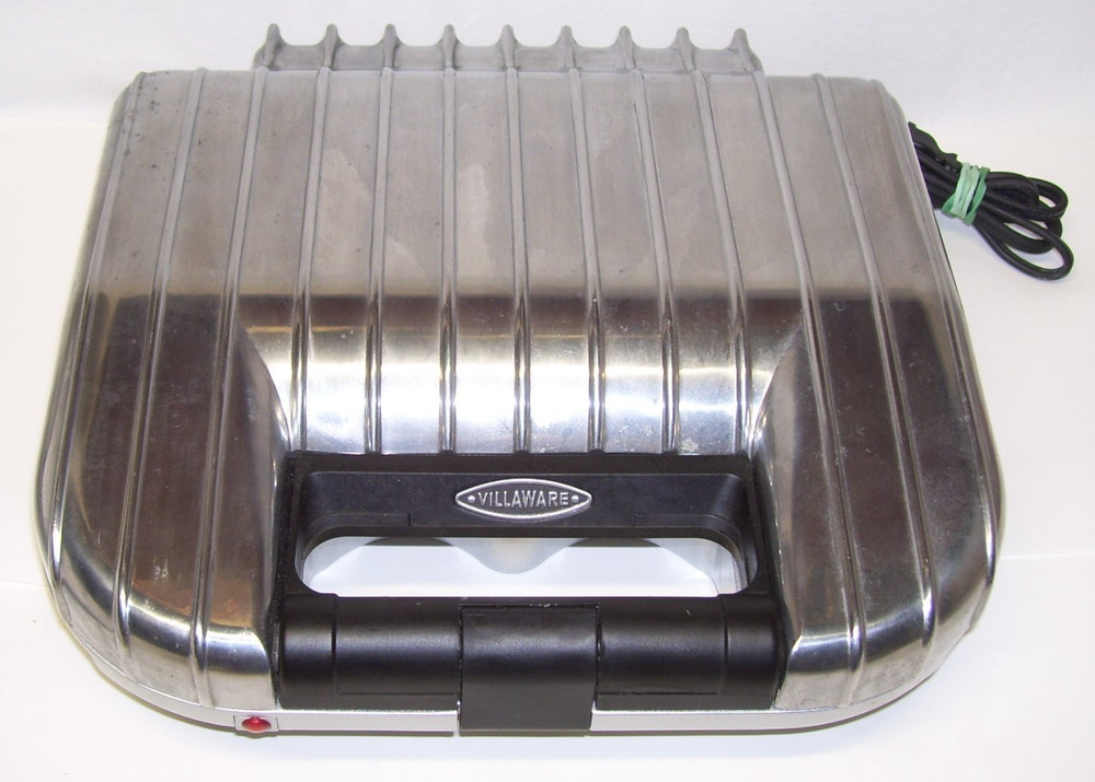 Villaware Uno Pizzelle Baker Cookie Maker Model 2060 NonStick - Tested & Working