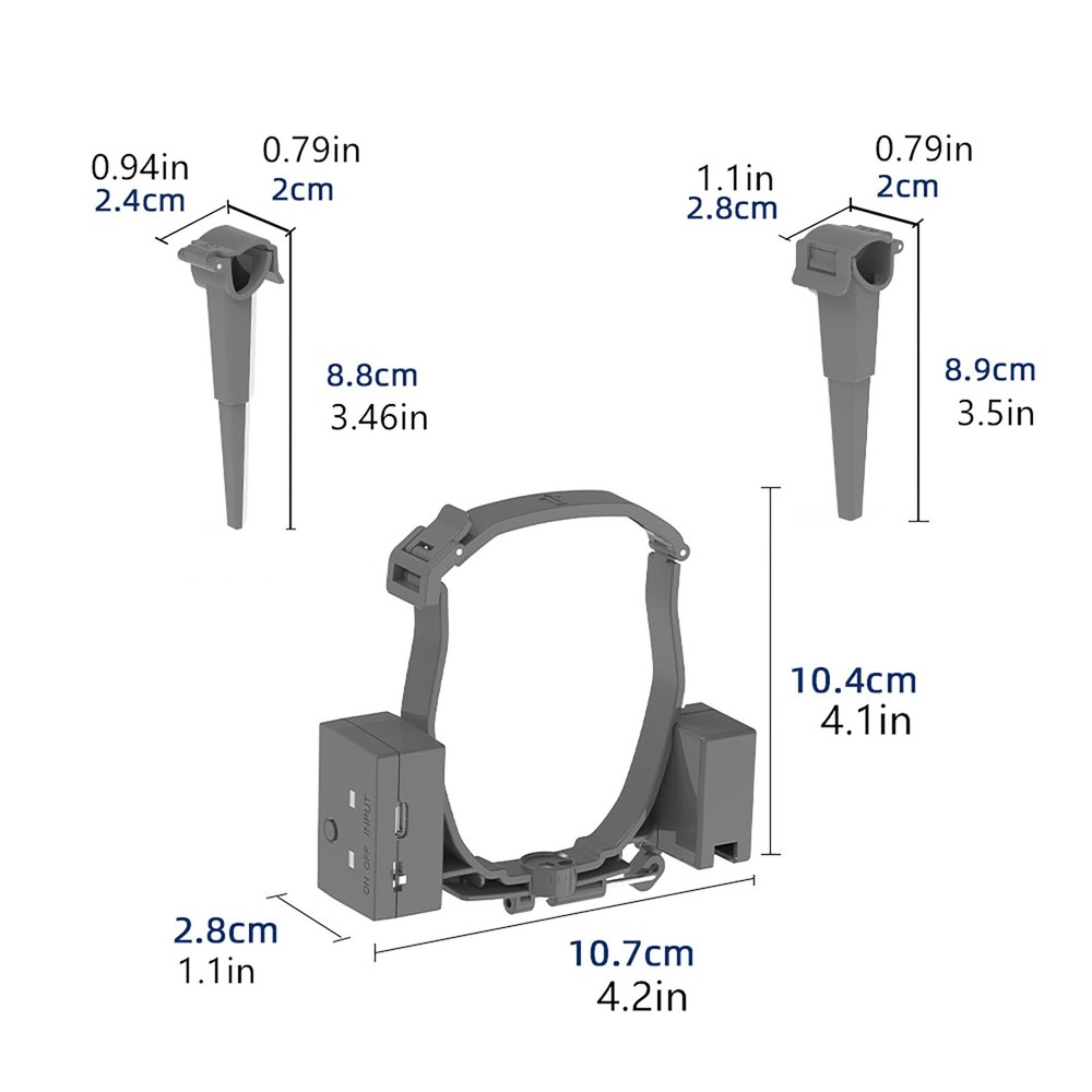 For DJI Mavic 4 Pro Airdrop System w/Color Matched Stand & Quick Installation