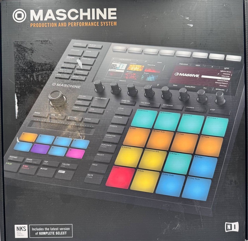 Native Instruments Maschine MK3 USB Audio+MIDI Interface System