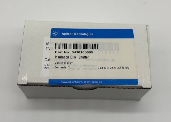 Agilent Shutter Insulation Disk 410105005 — NEW