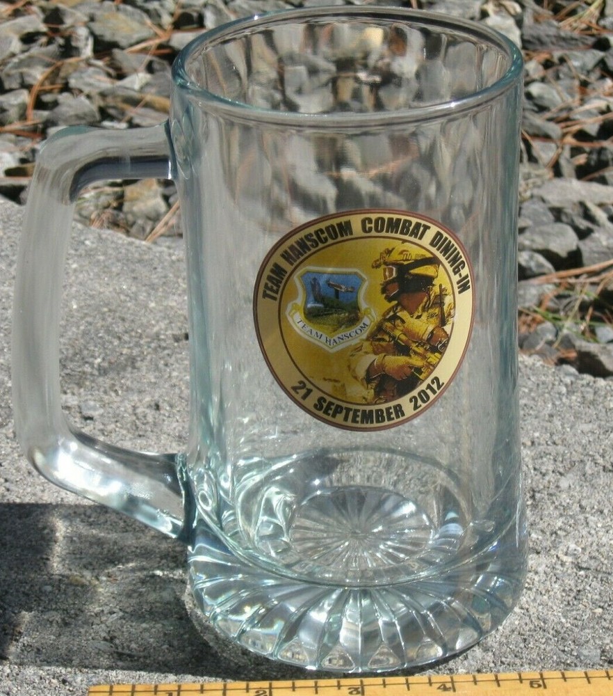 Team Hanscom 2012 Combat Dining In USAF Beer Mug