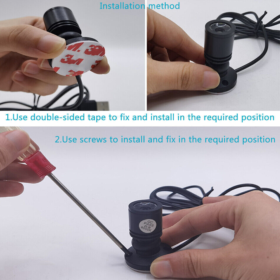 1W mini Spotlight Star Lamp DC12V Surface Mounted led Downlight 30 Angle