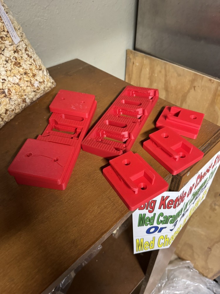 Milwaukee M18 Battery & ToolHolder Kit - Wall Mount -3D printed, USA Made