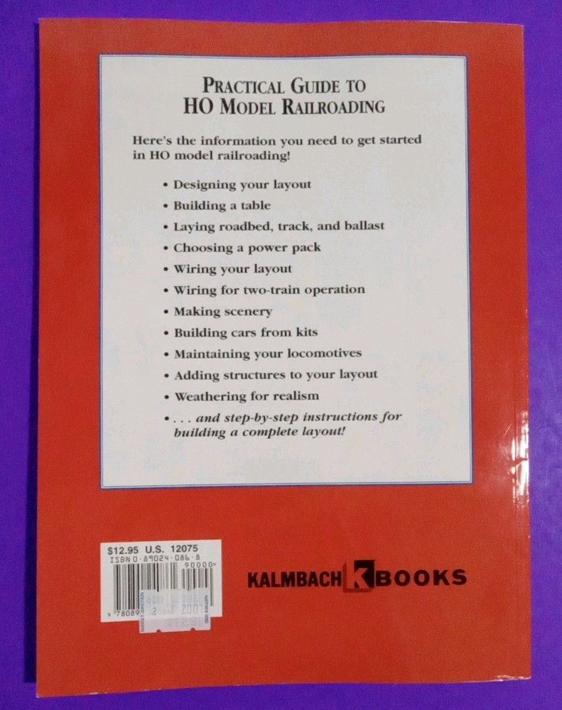 PRACTICAL GUIDE TO HO MODEL RAILROADING MAGAZINE 1986