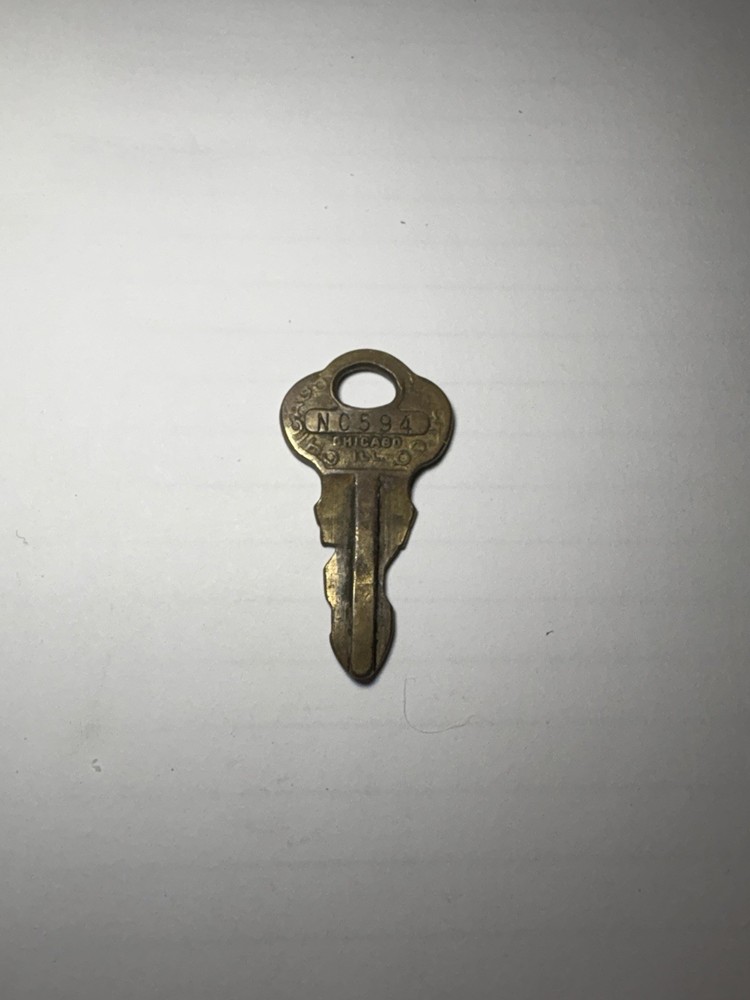 Chicago Lock NC594 gumball machine key