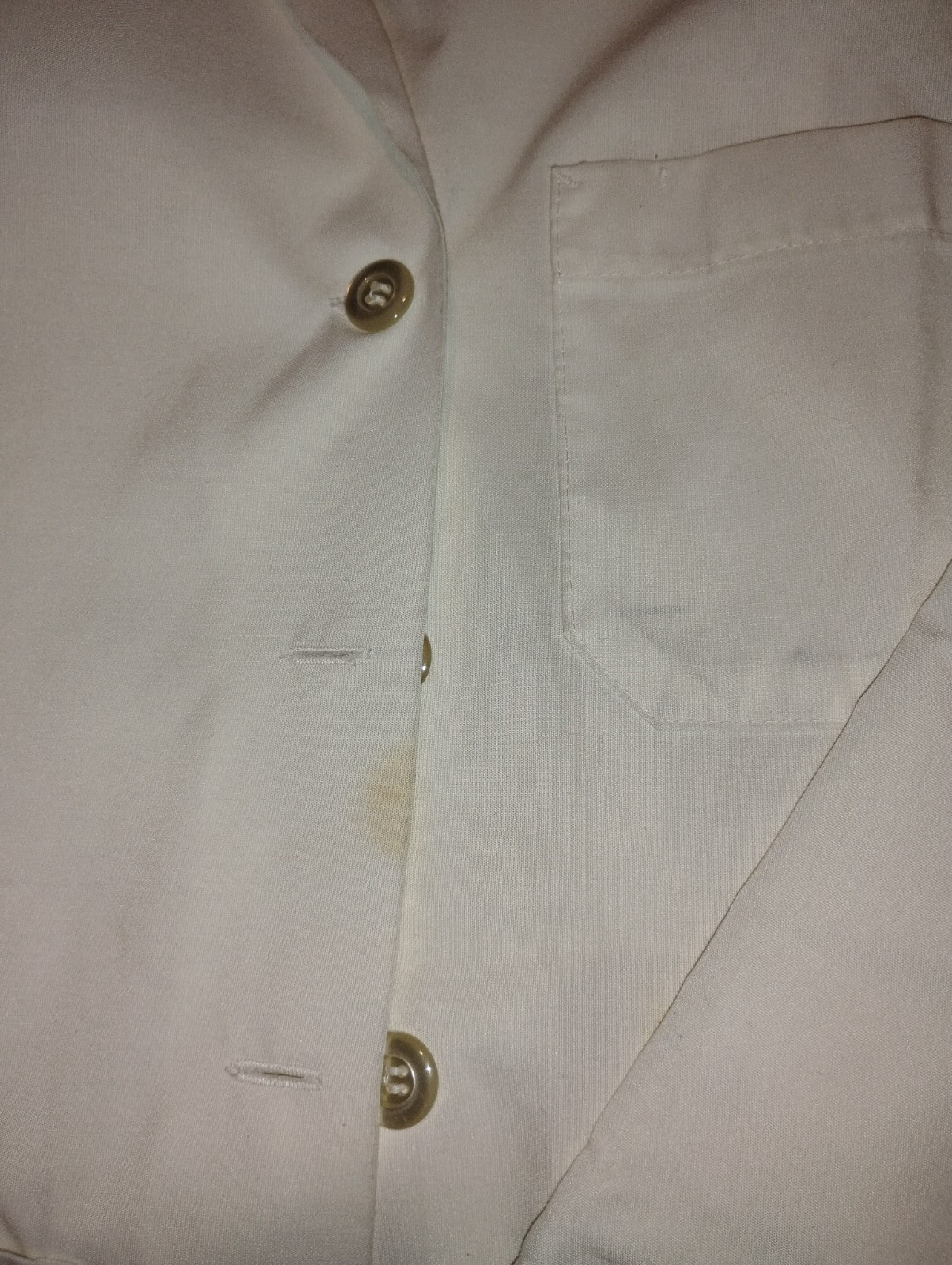 VINTAGE HOSPITAL UNIFORM SHIRT WRANGLER PSYCH WARD MOVIE PROP HOLLOWEEN COSTUME