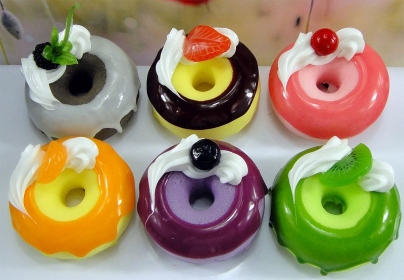 110V Electric Donut Maker Waffle Machine Doughnut Making Machine 15 Donuts