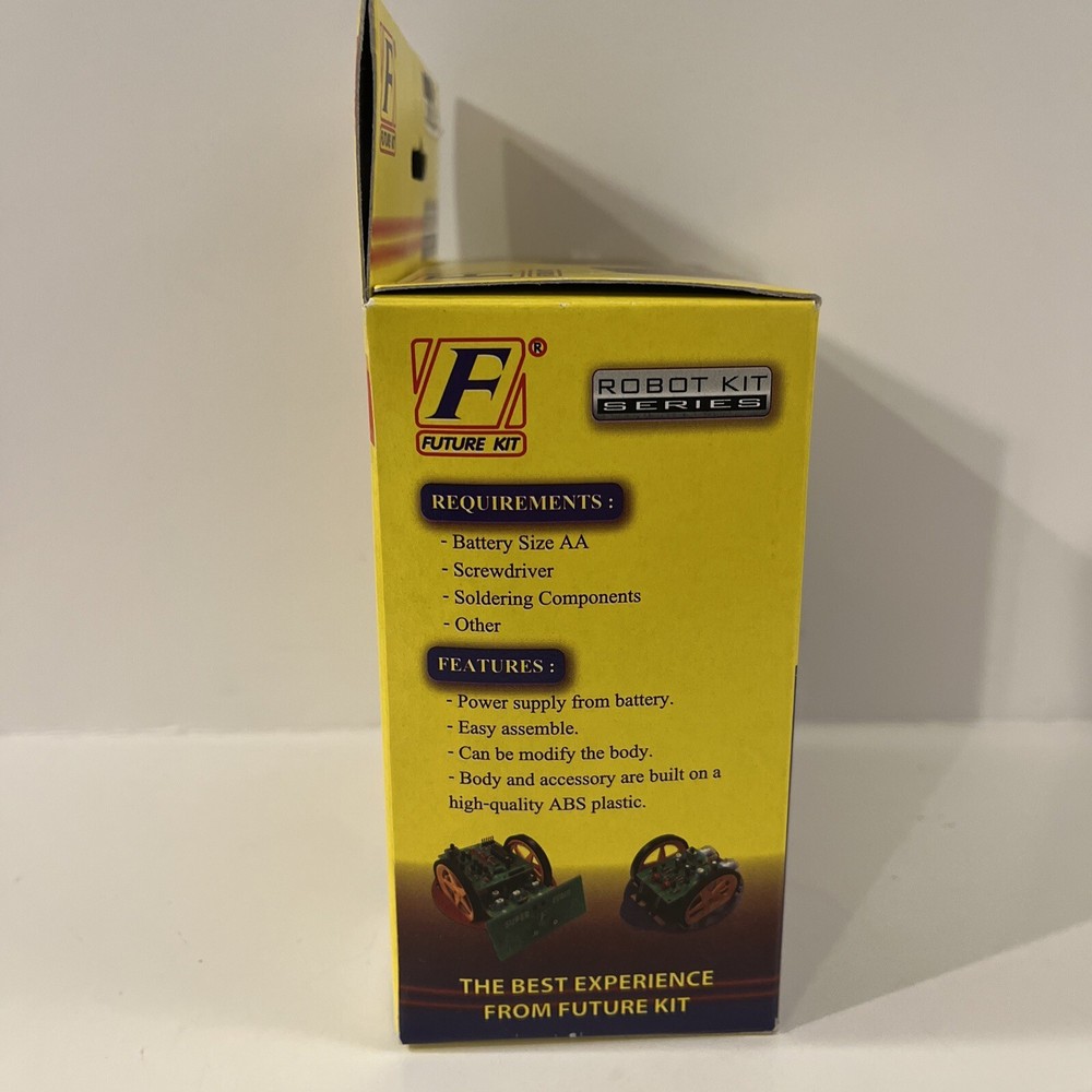 Future Kit Robot Kit Model FK1110 AVR2 Obstacle-avoiding Robot