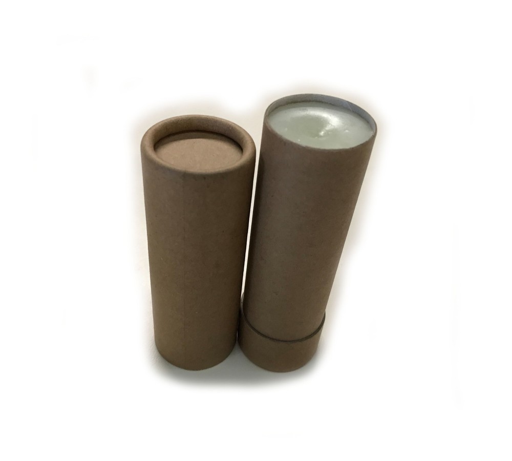 Empty Cardboard Deodorant Containers - Naturally BPA Free, Biodegradable - 2.2oz