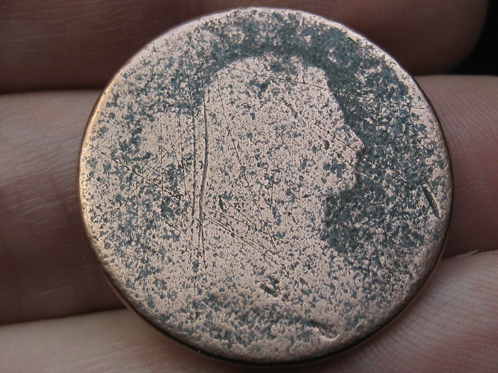 1796-1807 Draped Bust Large Cent Penny- With Stems