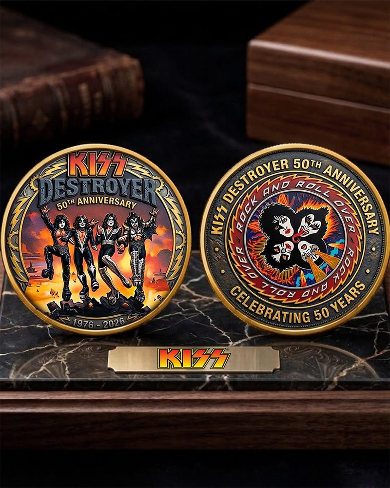 KISS Rock and Roll Over Commemorative Coin