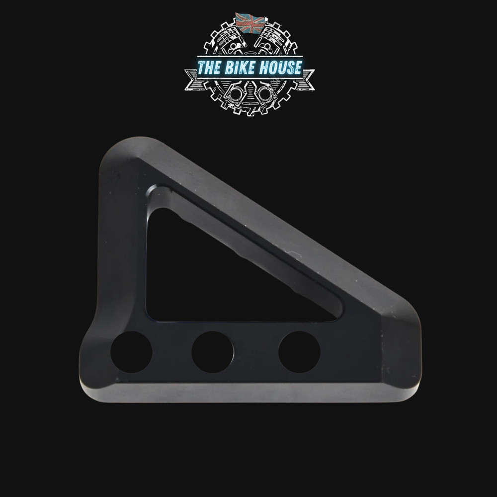 OVERSIZED ANODISED BLACK REAR BRAKE PEDAL TIP