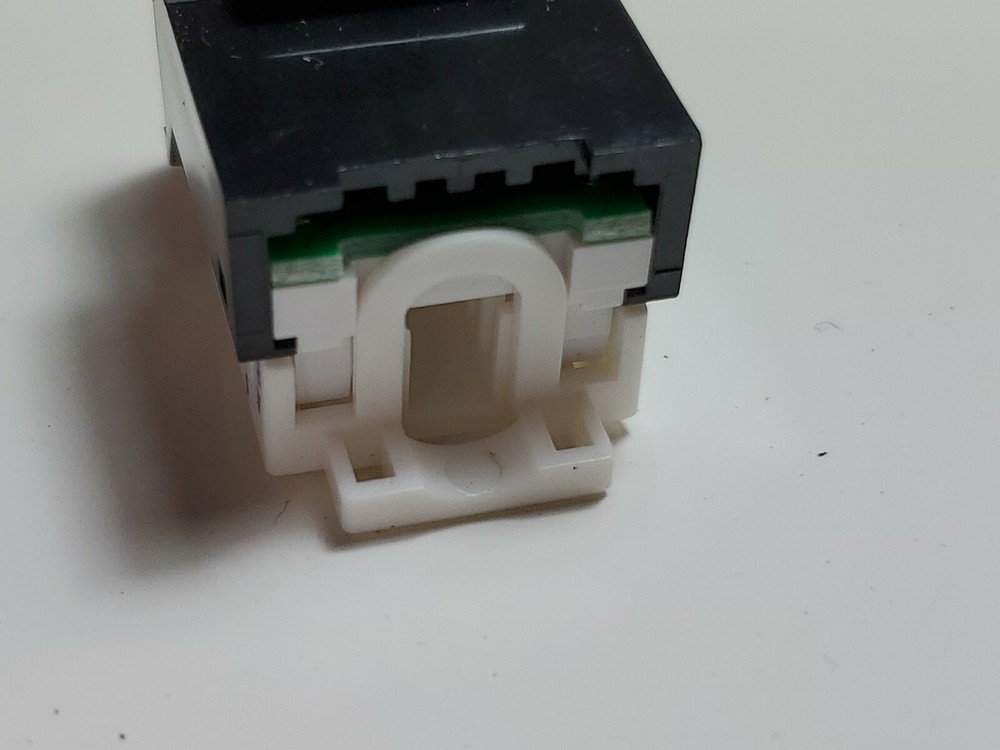 MONOPRICE Plastic Datacom Jack,Cat5e,Tooless,1076, Black