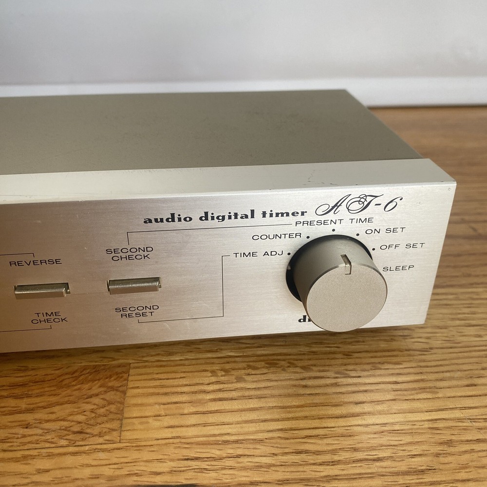 Vintage Marantz AT-6 Audio Digital Timer Tested Dim Display