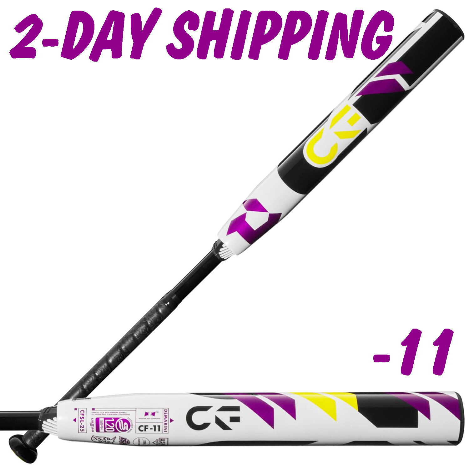 2025 DeMarini CF Fastpitch Softball Bat 32" / 21 oz WBD2549010 *2-DAY SHIPPING*