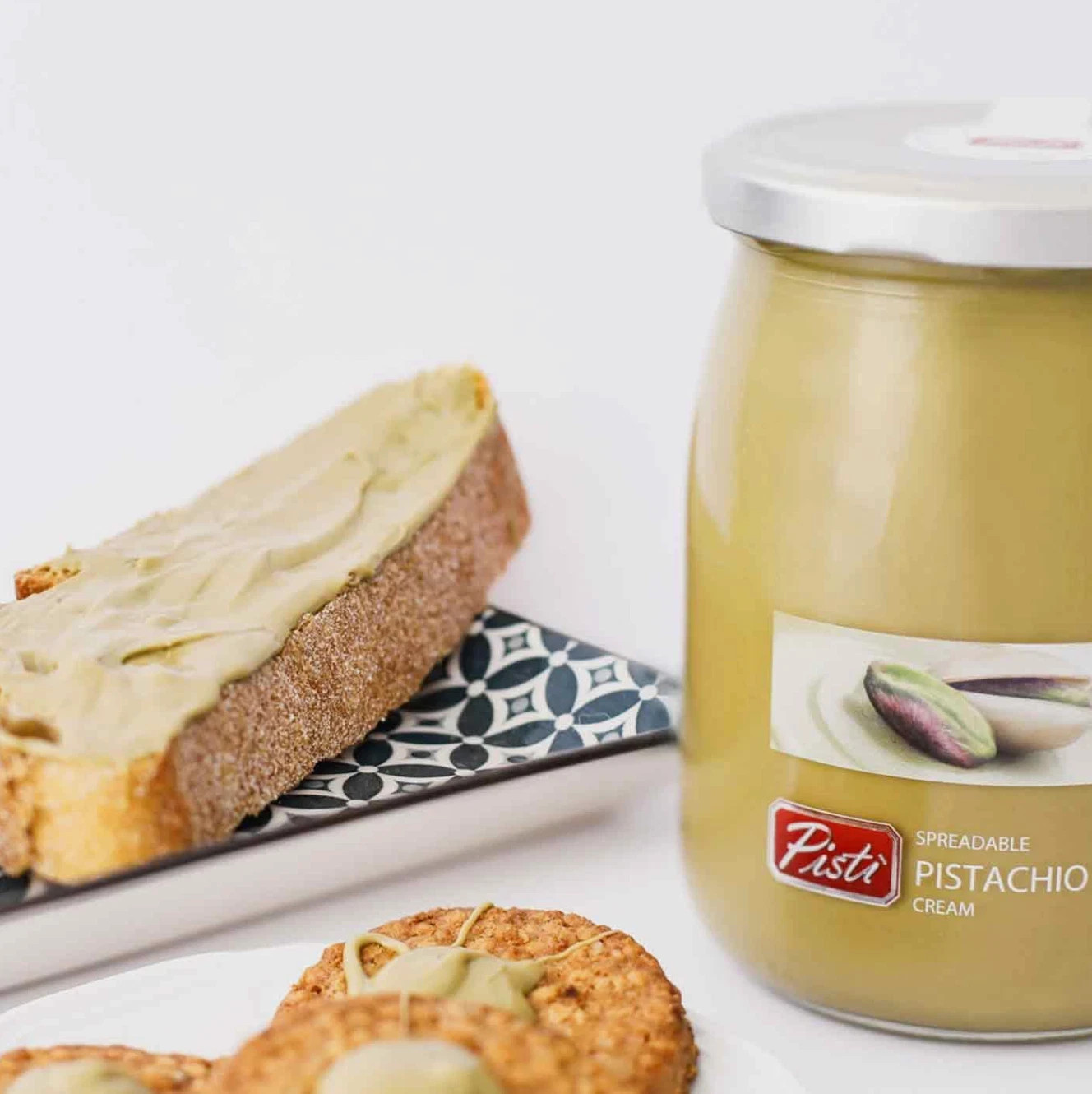 PISTI Spreadable Pistachio Cream 600g exp: 16-10-2026 Free Shipping